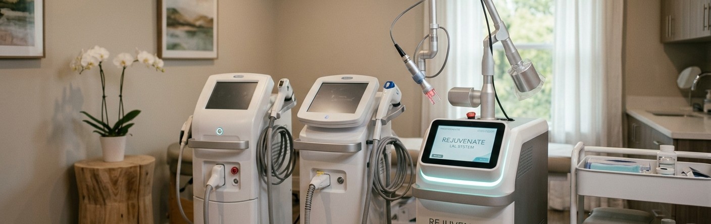 Laser treatment devices